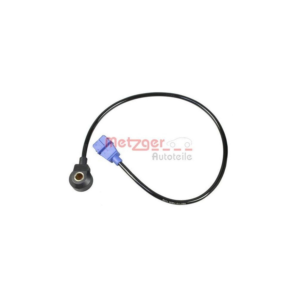 Klopfsensor METZGER 0907110 für PORSCHE SUZUKI VAG, hinten