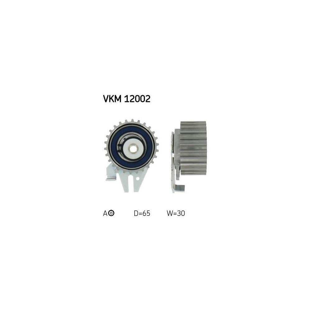 Spannrolle, Zahnriemen SKF VKM 12002 für ALFA ROMEO FIAT LANCIA, links