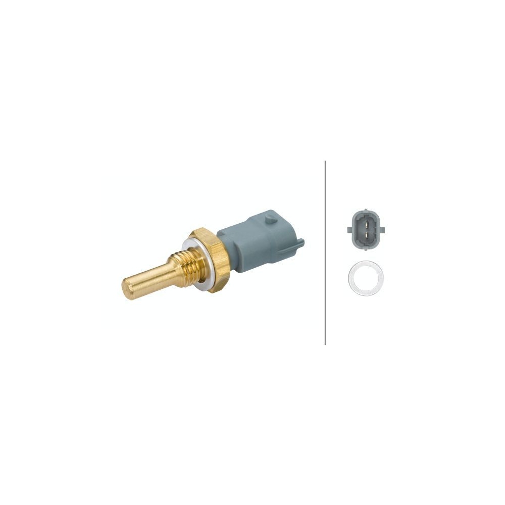 Sensor, Kühlmitteltemperatur HELLA 6PT 009 107-611 für ALFA ROMEO CITROËN FIAT