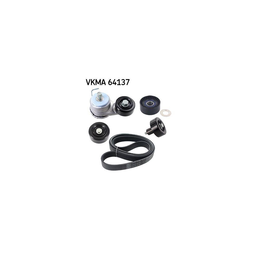 Keilrippenriemensatz SKF VKMA 64137 für AUDI HYUNDAI KIA