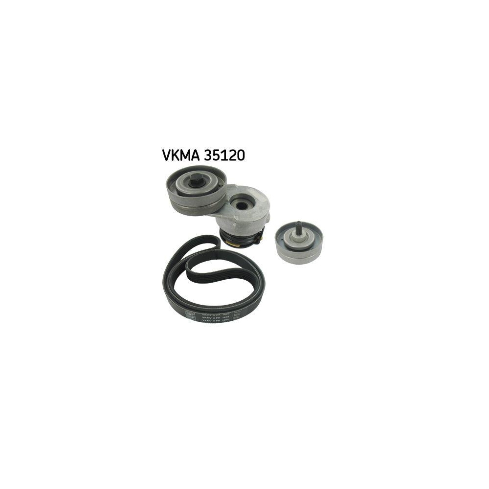 Keilrippenriemensatz SKF VKMA 35120 für CHRYSLER HONDA OPEL RENAULT VAUXHALL