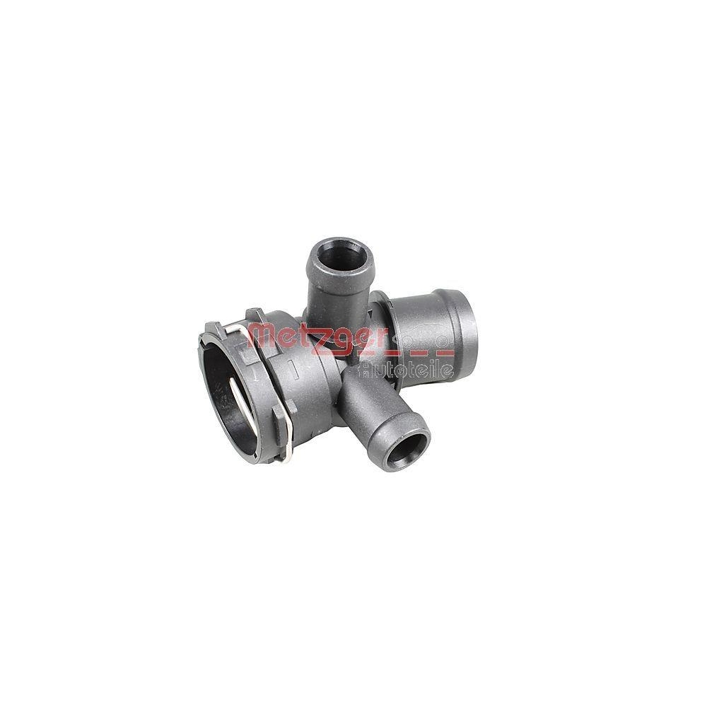 Kühlmittelrohrleitung METZGER 4010275 für AUDI SEAT, Thermostat