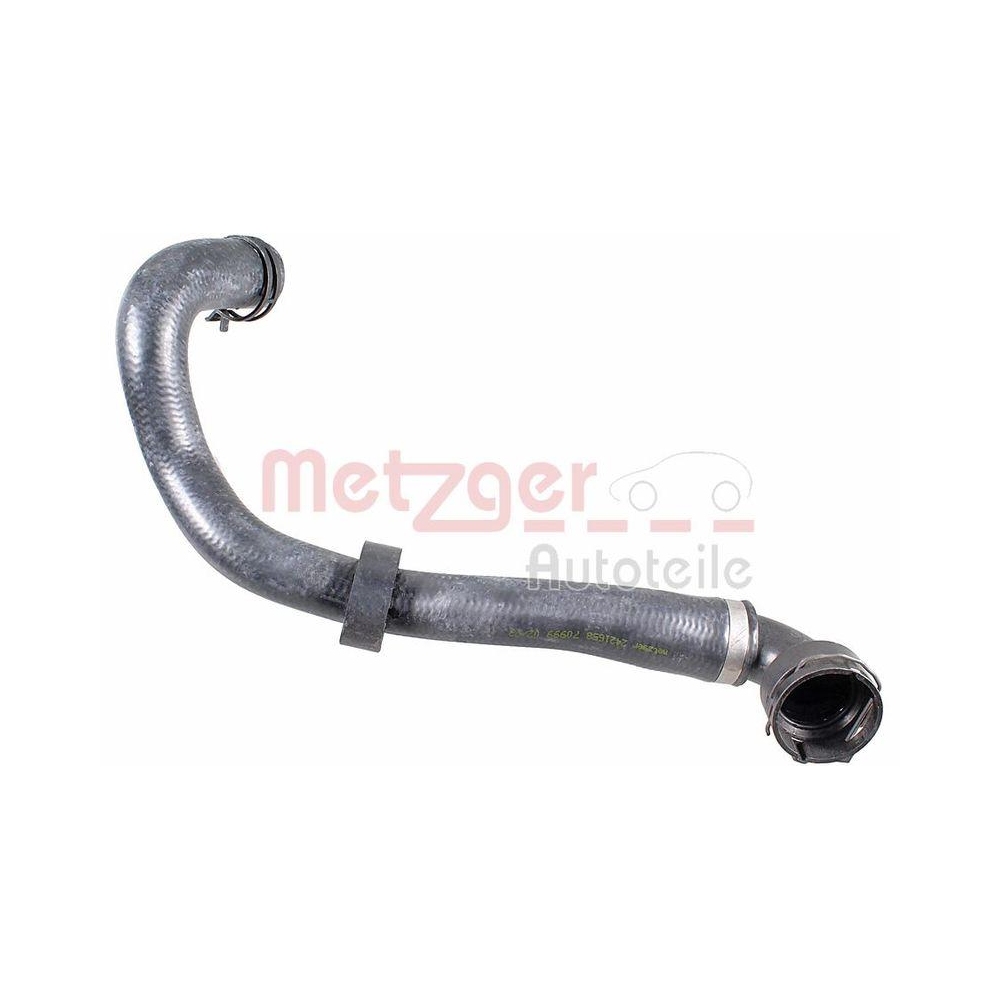 Kühlerschlauch METZGER 2421658 GREENPARTS für VOLVO, Motorkühler, rechts oben