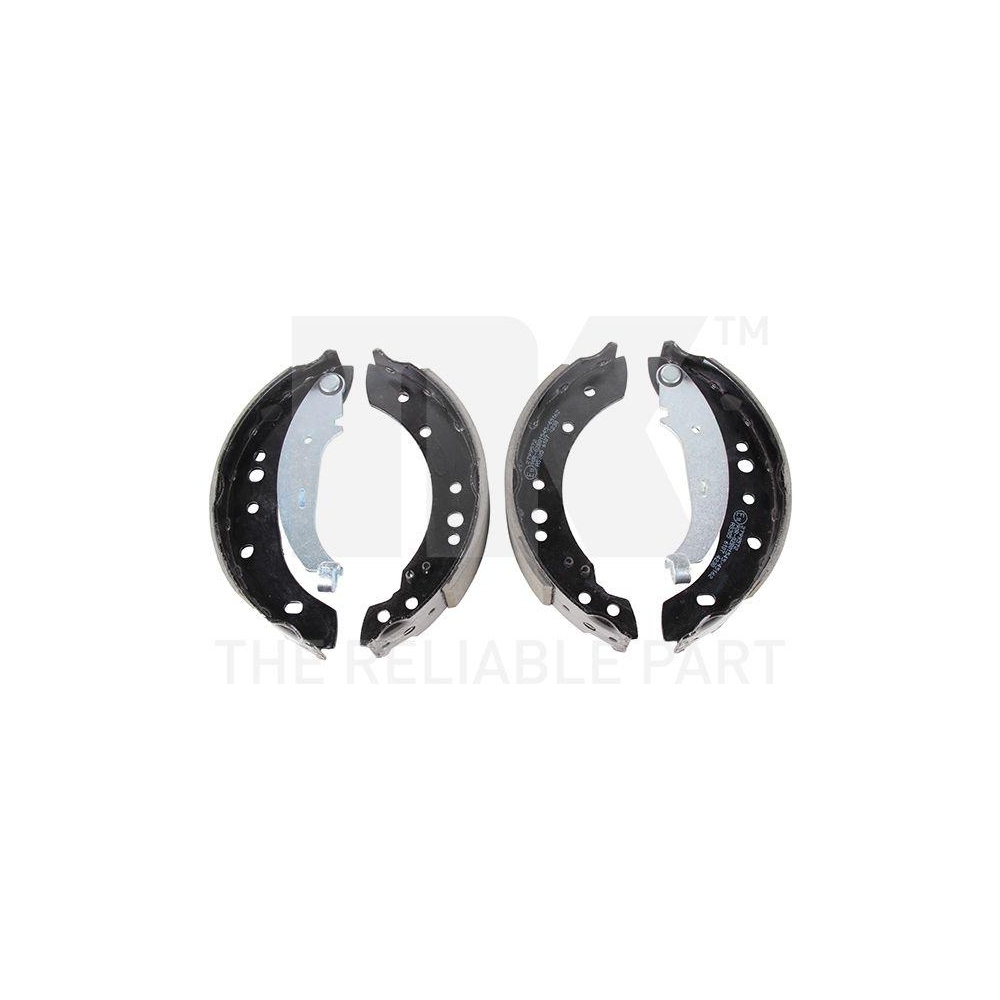 Bremsbackensatz NK 2799572 für CITROËN PEUGEOT RENAULT DACIA, Hinterachse