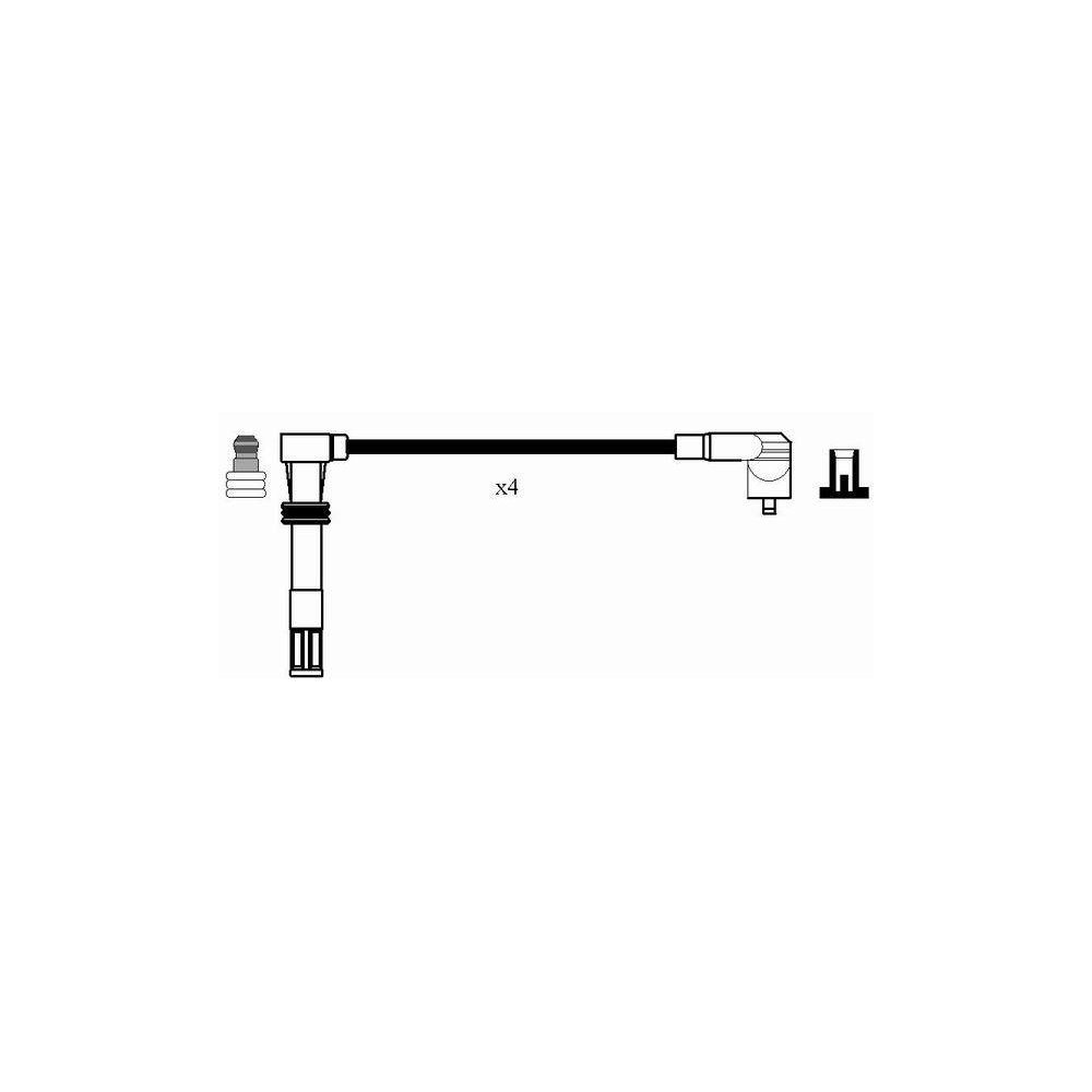 Zündleitungssatz NGK 0501 für AUDI SEAT SKODA VW LAMBORGHINI BENTLEY