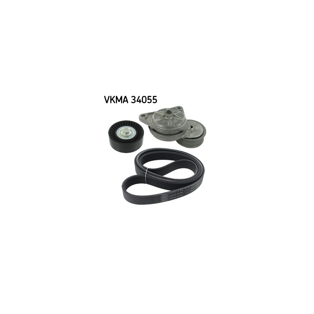 Keilrippenriemensatz SKF VKMA 34055 für FORD MAZDA