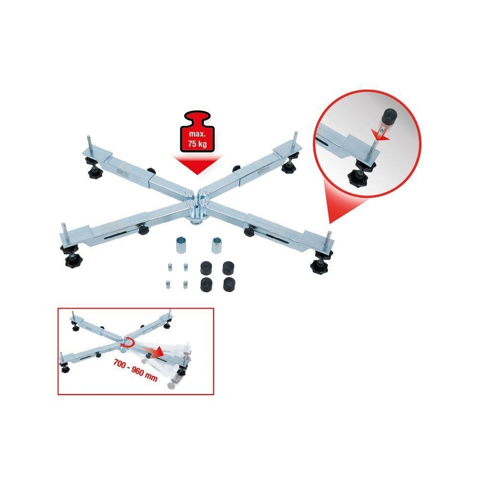 Werkstatthocker KS TOOLS 160.0146 für