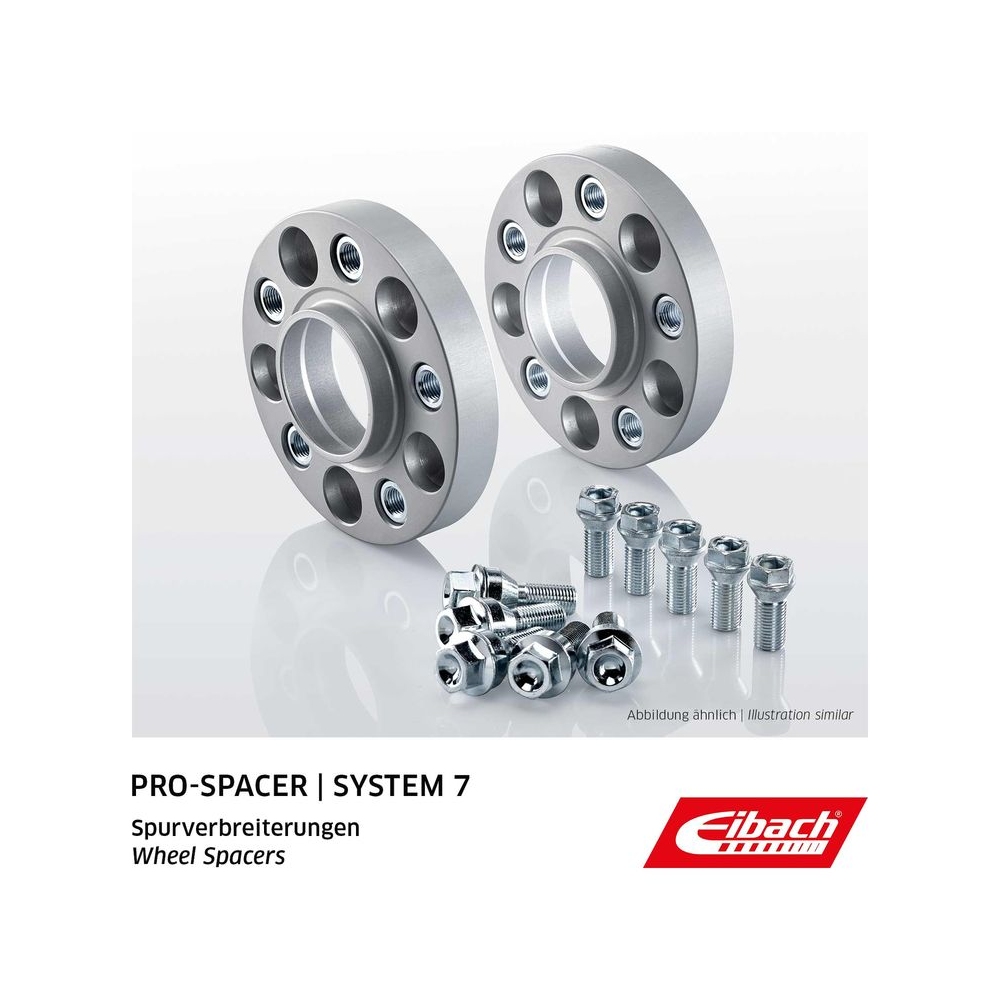 Spurverbreiterung EIBACH S90-7-23-001 Pro-Spacer für, Hinterachse, Vorderachse