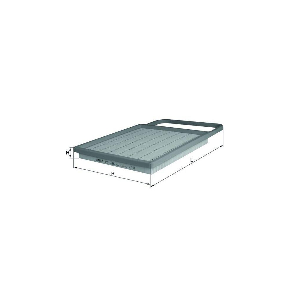 Luftfilter KNECHT LX 1475 für VAG