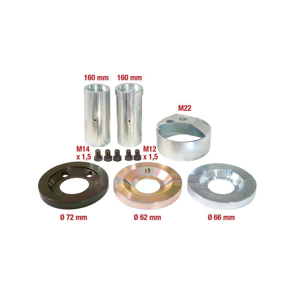 Montagewerkzeugsatz, Radnabe/Radlager KS TOOLS 150.2130 für