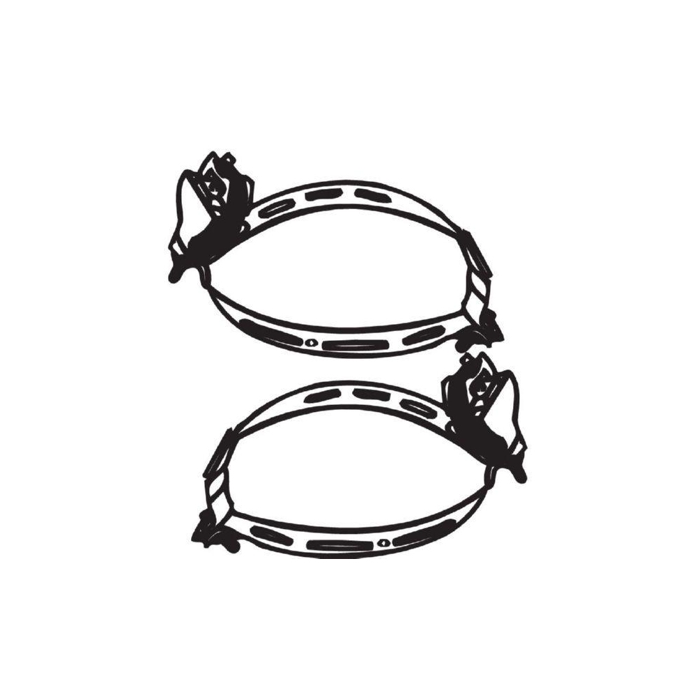 Halter, Abgasanlage BOSAL 254-980 für BMW