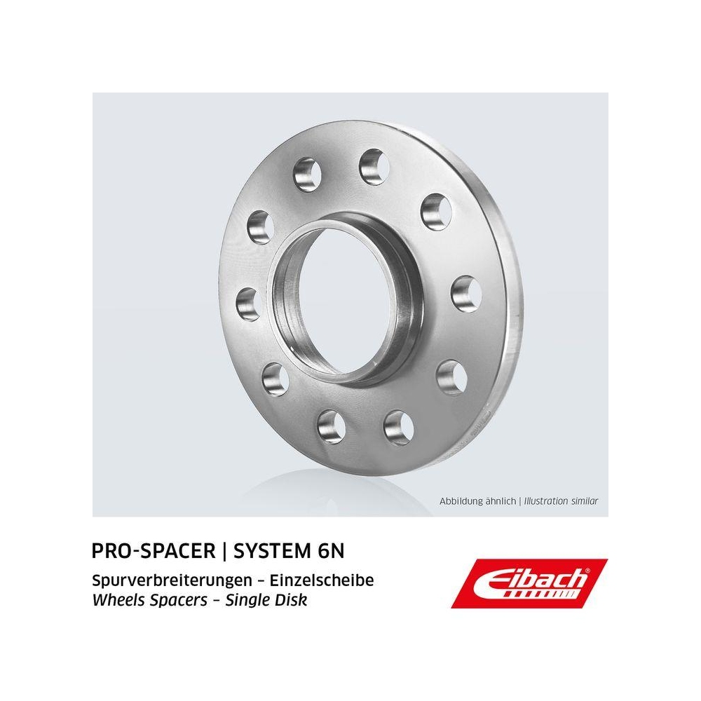 Spurverbreiterung EIBACH S91-6-10-027 Einzelscheibe Pro-Spacer für