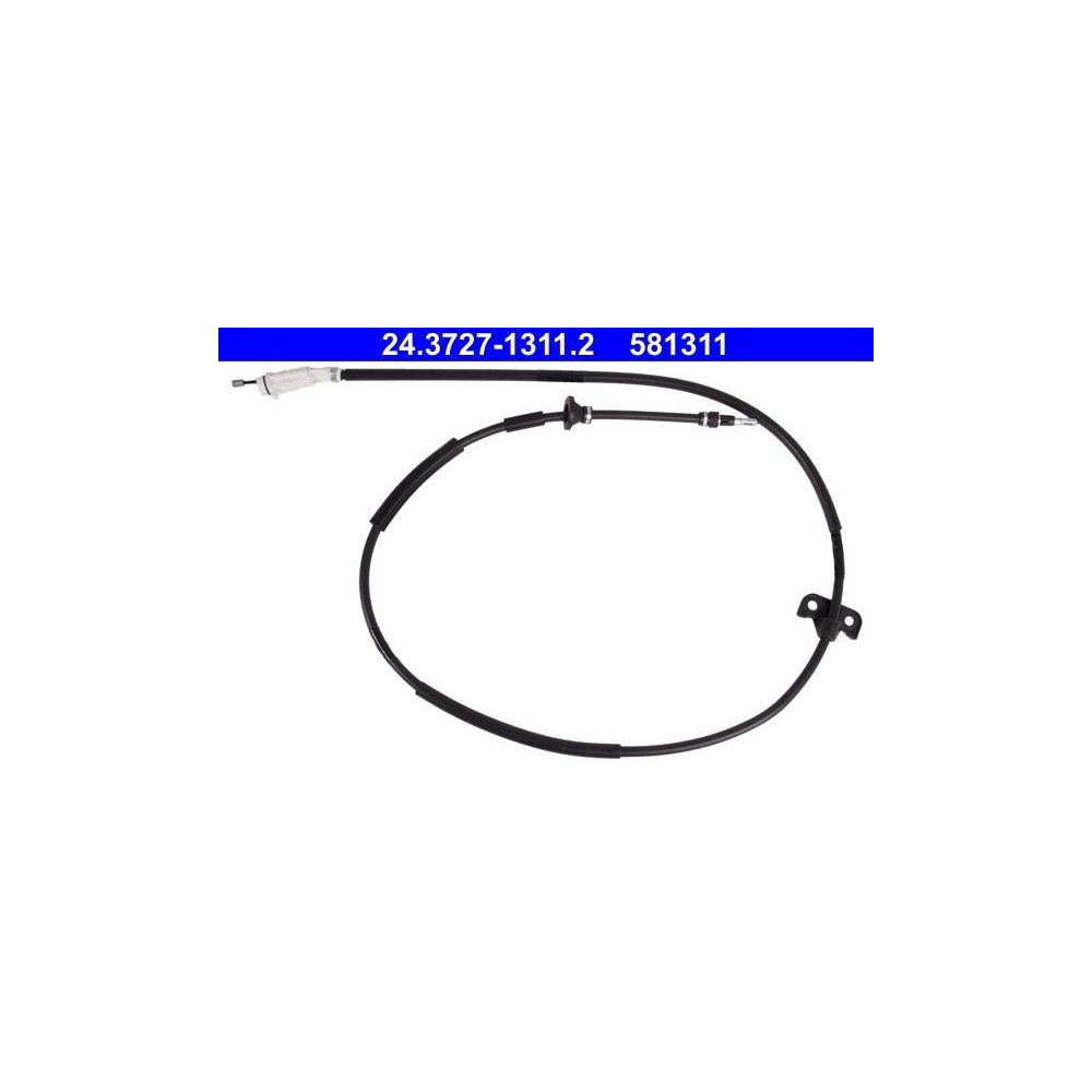 Seilzug, Feststellbremse ATE 24.3727-1311.2 für VOLVO, hinten