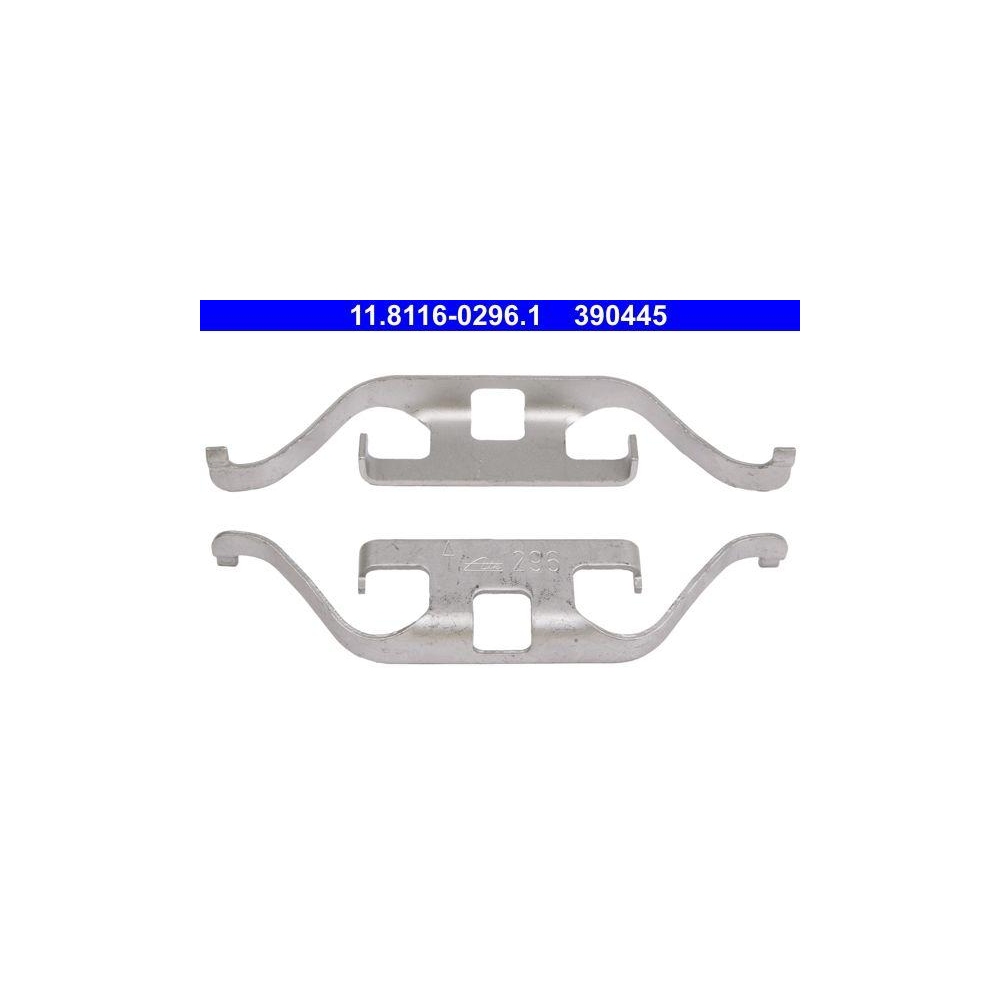 Feder, Bremssattel ATE 11.8116-0296.1 für BMW LAND ROVER, Hinterachse