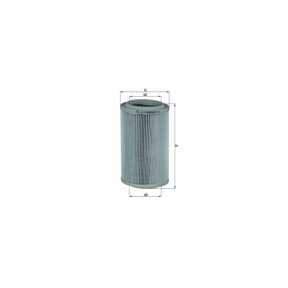 Luftfilter KNECHT LX 915 für FIAT