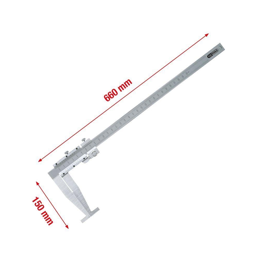 Messschieber, Trommelbremse KS TOOLS 300.0530 für