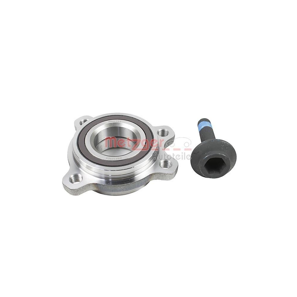 Radlagersatz METZGER WM 2267 GREENPARTS für AUDI, Hinterachse