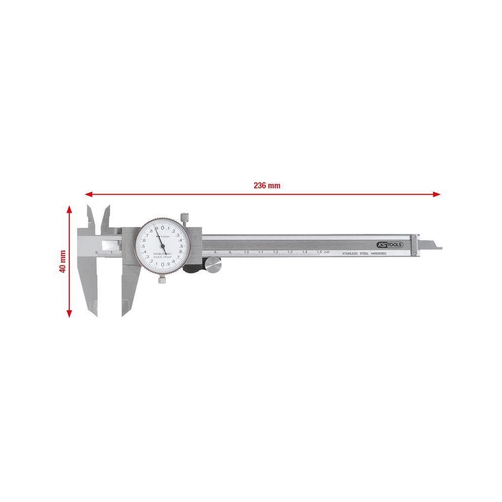 Messschieber KS TOOLS 300.0547 für