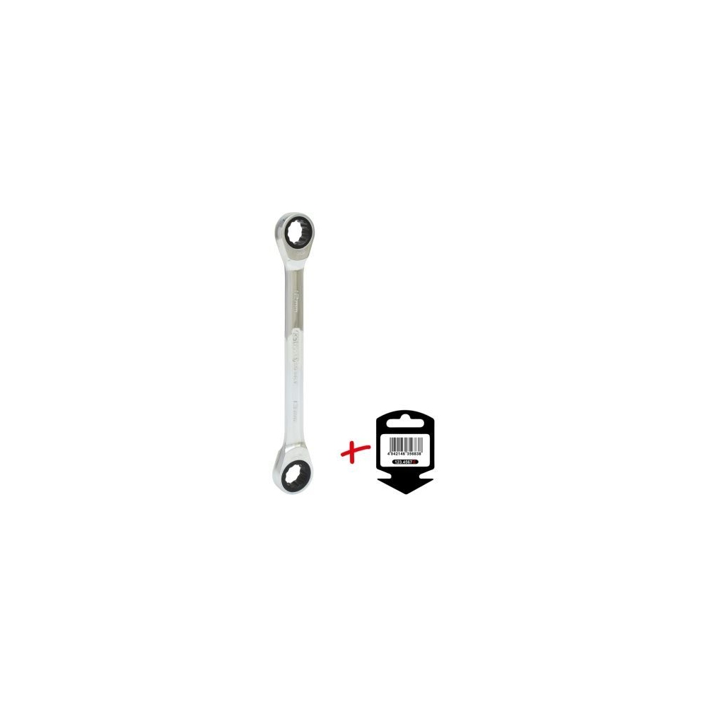 Ratschen-Doppelringschlüssel KS TOOLS 503.4504-E für