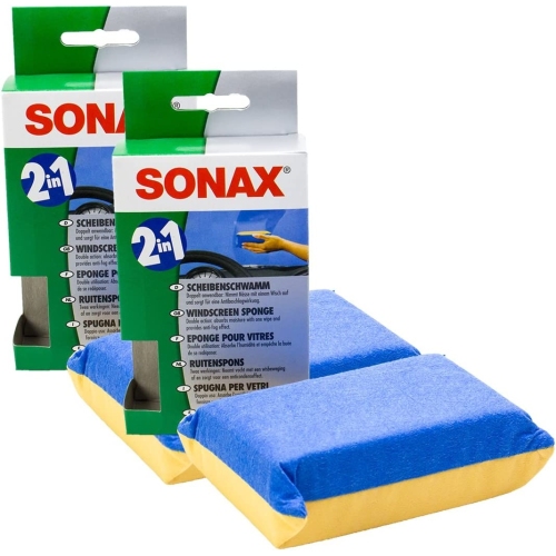 SONAX 04171000 Scheibenschwamm 2x