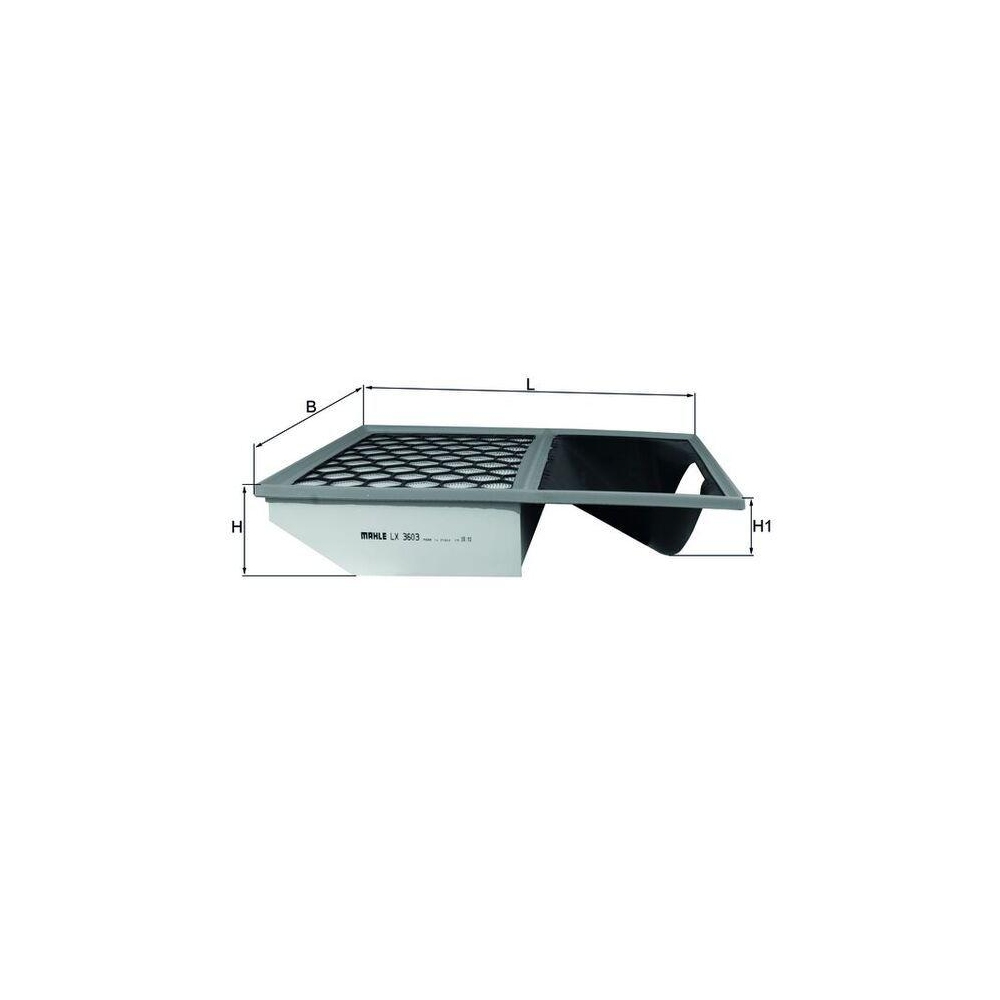 Luftfilter KNECHT LX 3603 für IVECO