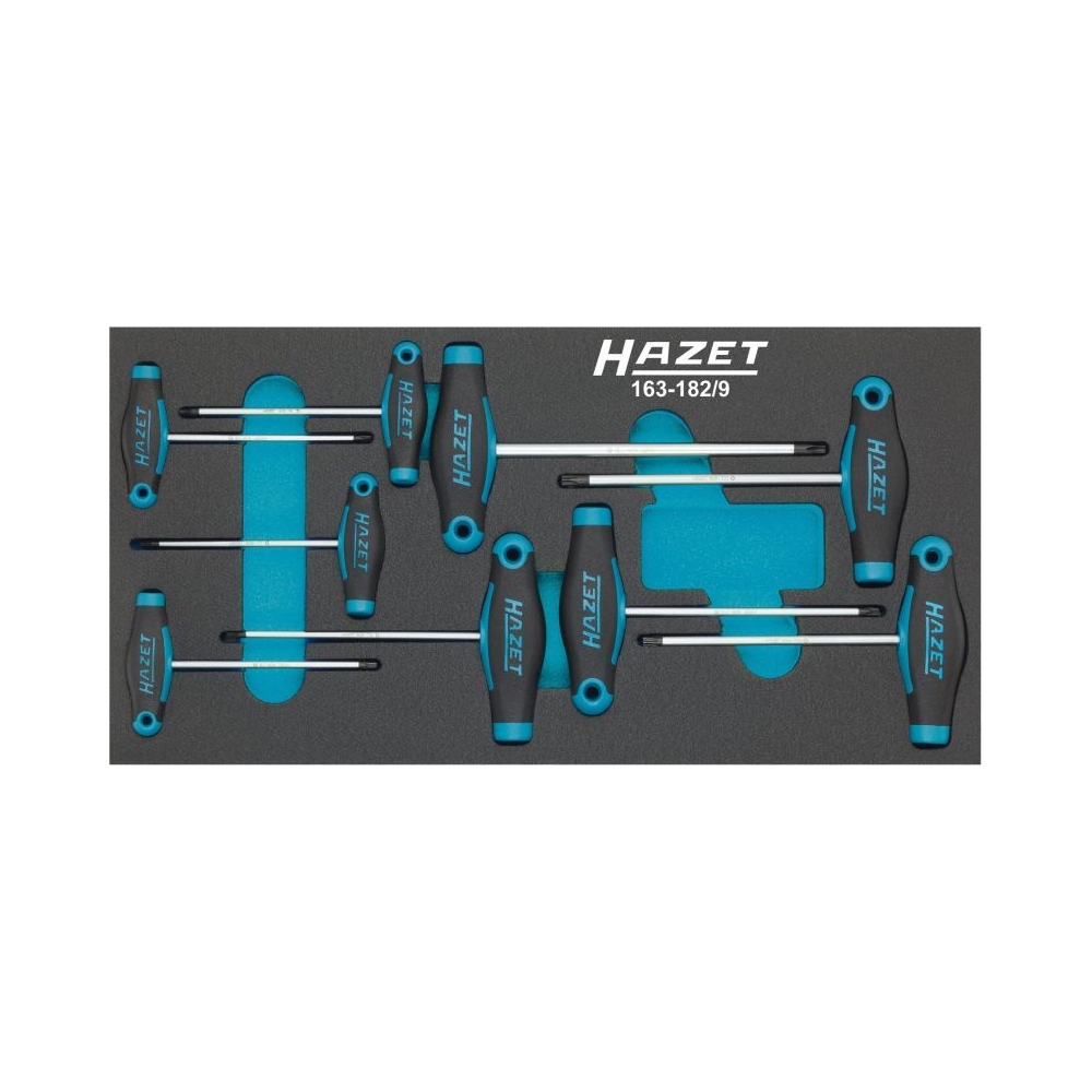 Schraubendrehersatz HAZET 163-182/9 Safety-Insert-System