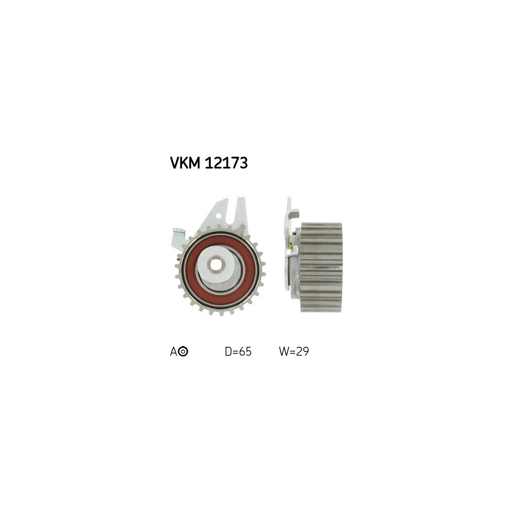 Spannrolle, Zahnriemen SKF VKM 12173 für ALFA ROMEO FIAT LANCIA, mitte