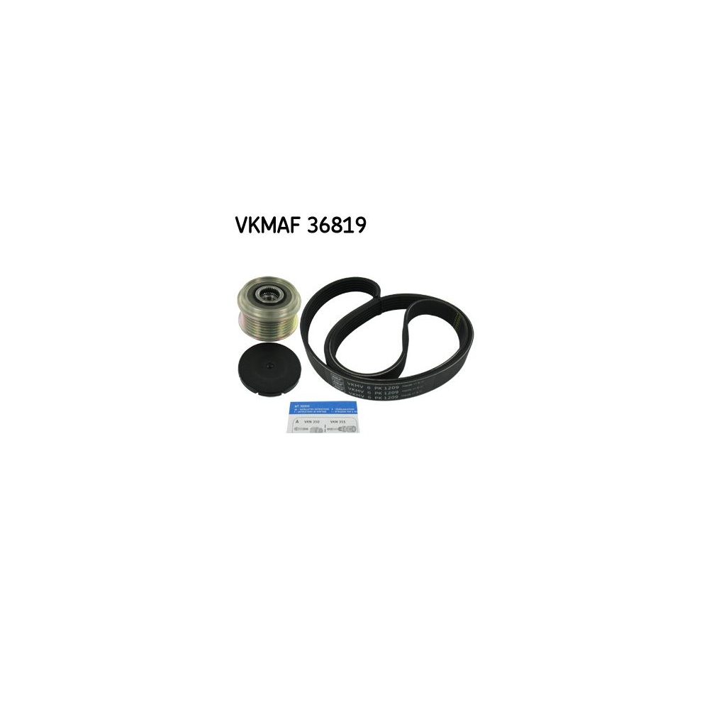 Keilrippenriemensatz SKF VKMAF 36819 für RENAULT VOLVO