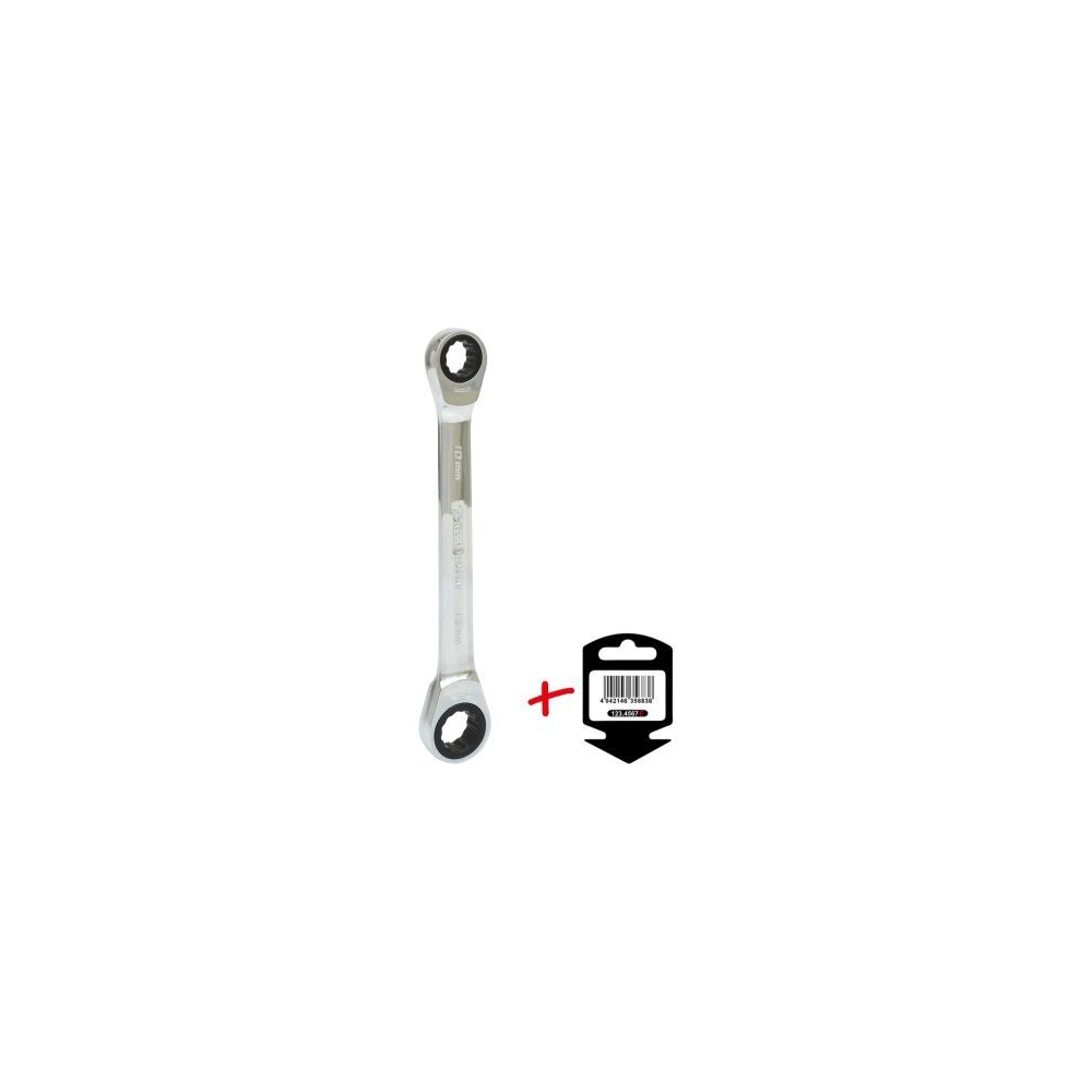 Ratschen-Doppelringschlüssel KS TOOLS 503.4512-E für