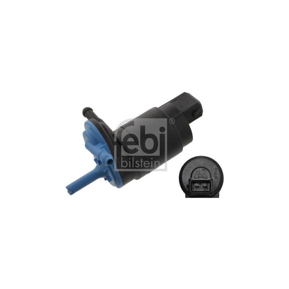 Febi Bilstein 1x 08028 Wischwasserpumpe für Scheibenreinigungsanlage 12 Volt