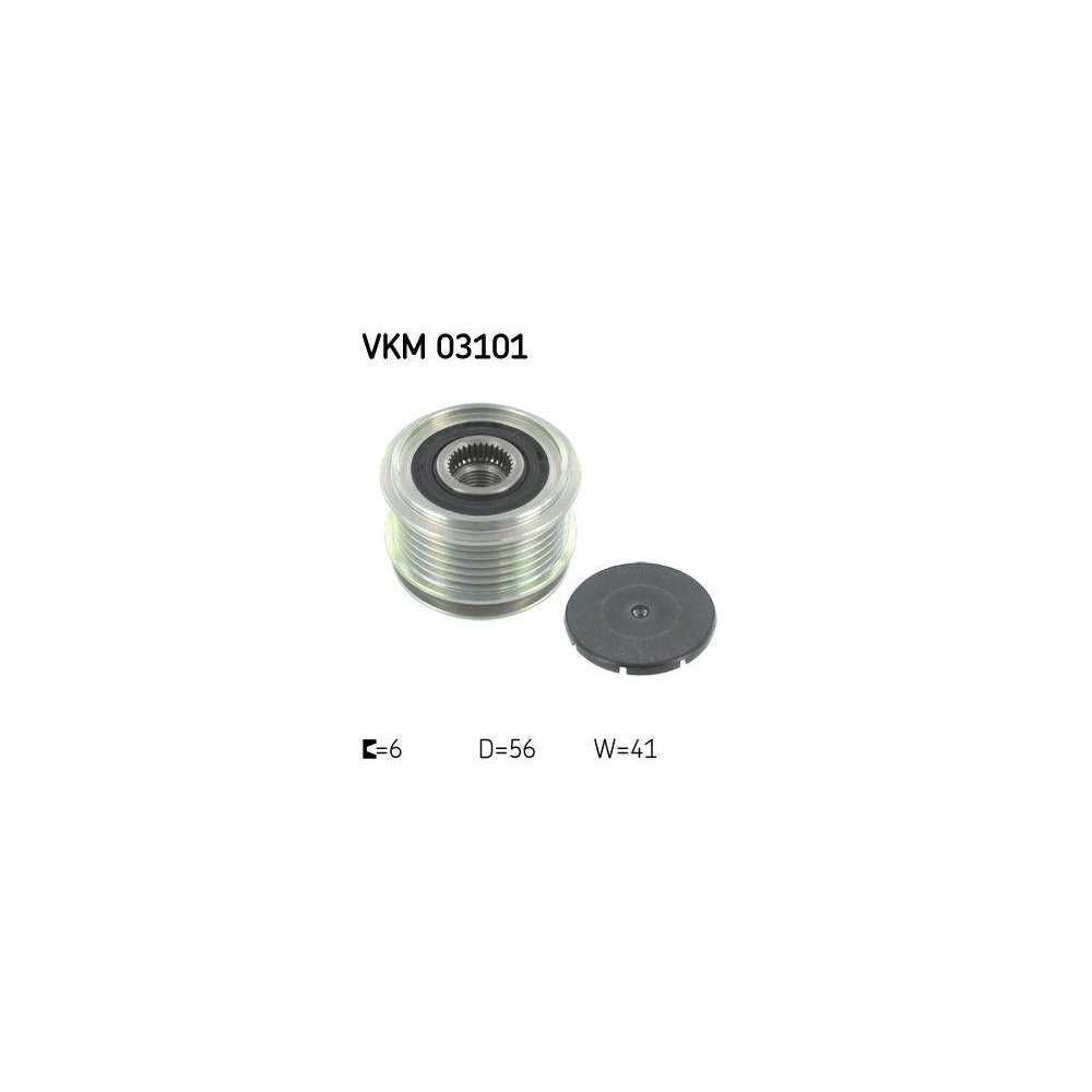 Generatorfreilauf SKF VKM 03101 für AUDI SEAT SKODA VW