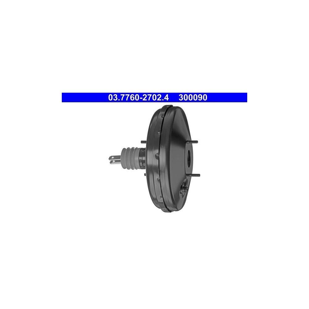 Bremskraftverstärker ATE 03.7760-2702.4 für MERCEDES-BENZ