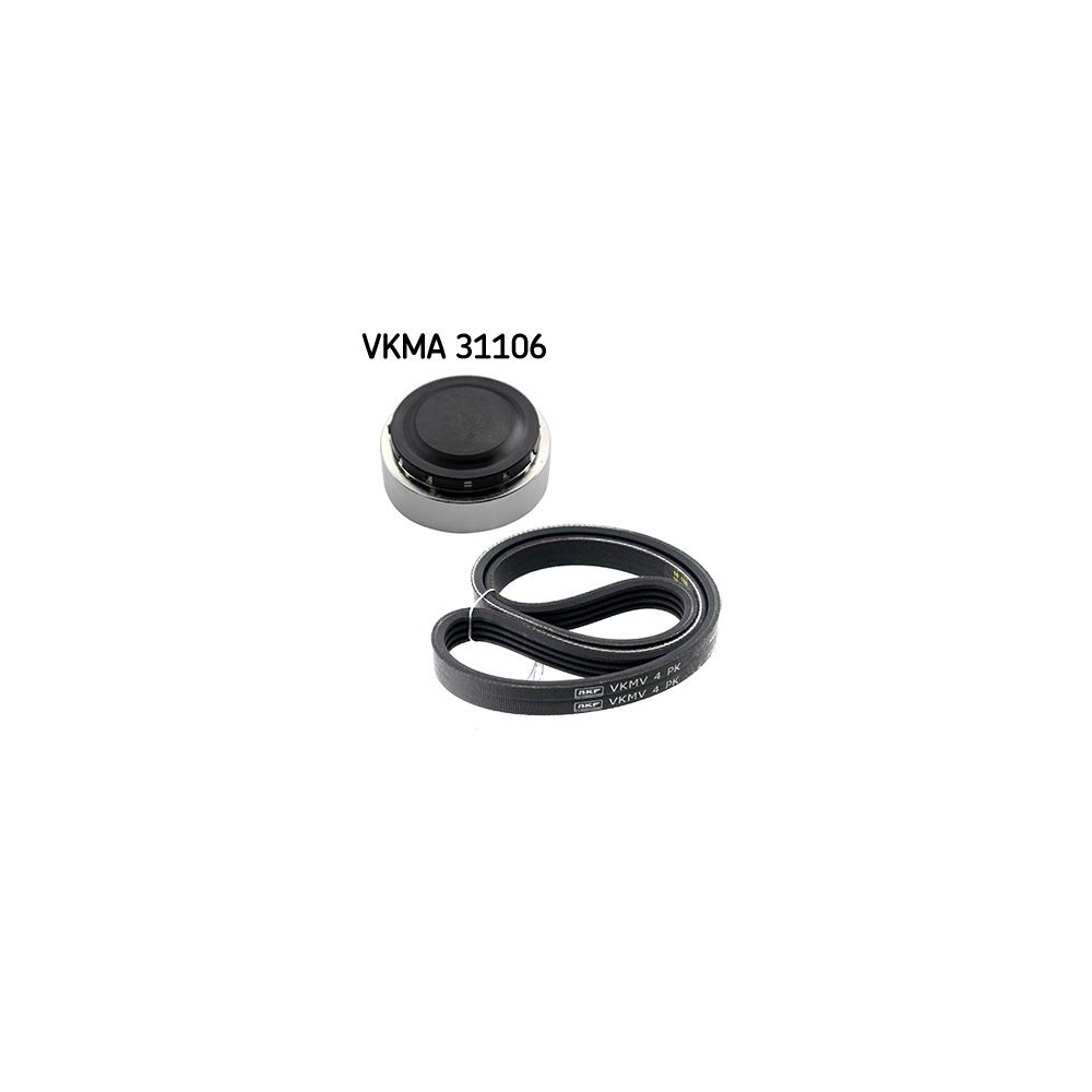 Keilrippenriemensatz SKF VKMA 31106 für AUDI PEUGEOT SEAT SKODA VW