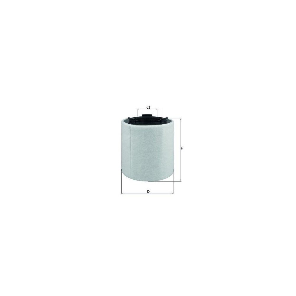 Luftfilter KNECHT LX 2831 für VAG