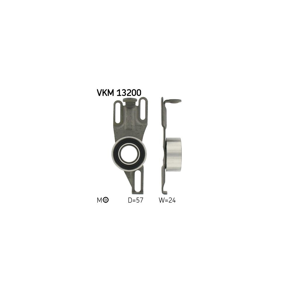 Spannrolle, Zahnriemen SKF VKM 13200 für CITROËN PEUGEOT