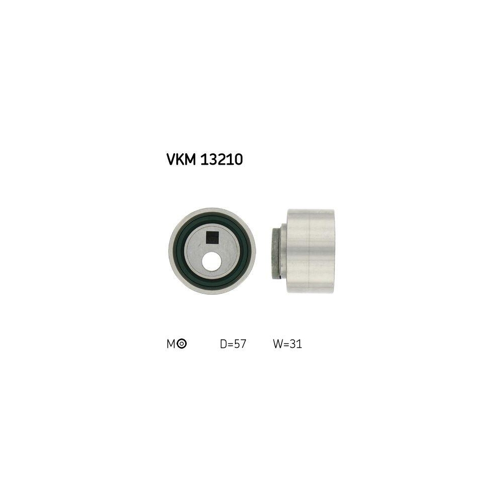 Spannrolle, Zahnriemen SKF VKM 13210 für CITROËN PEUGEOT, links, rechts