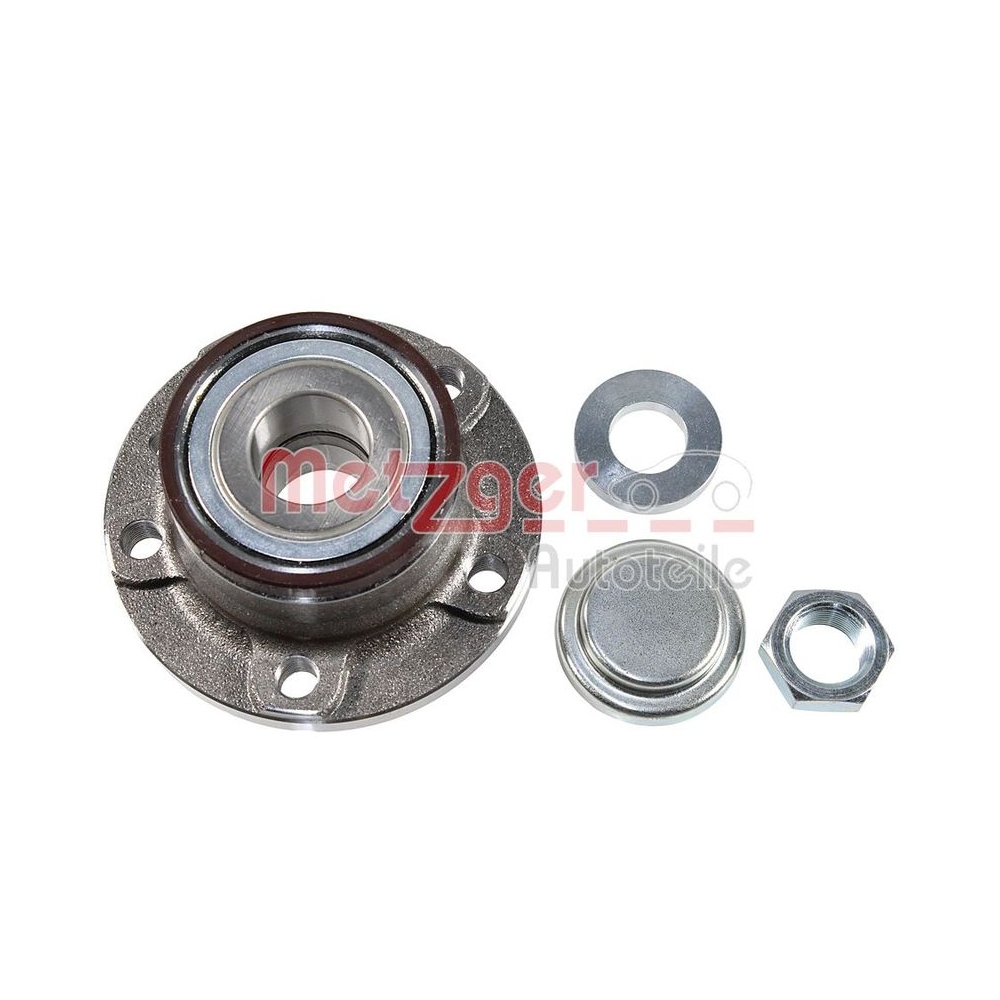 Radlagersatz METZGER WM 2302 für FIAT OPEL GENERAL MOTORS, Hinterachse