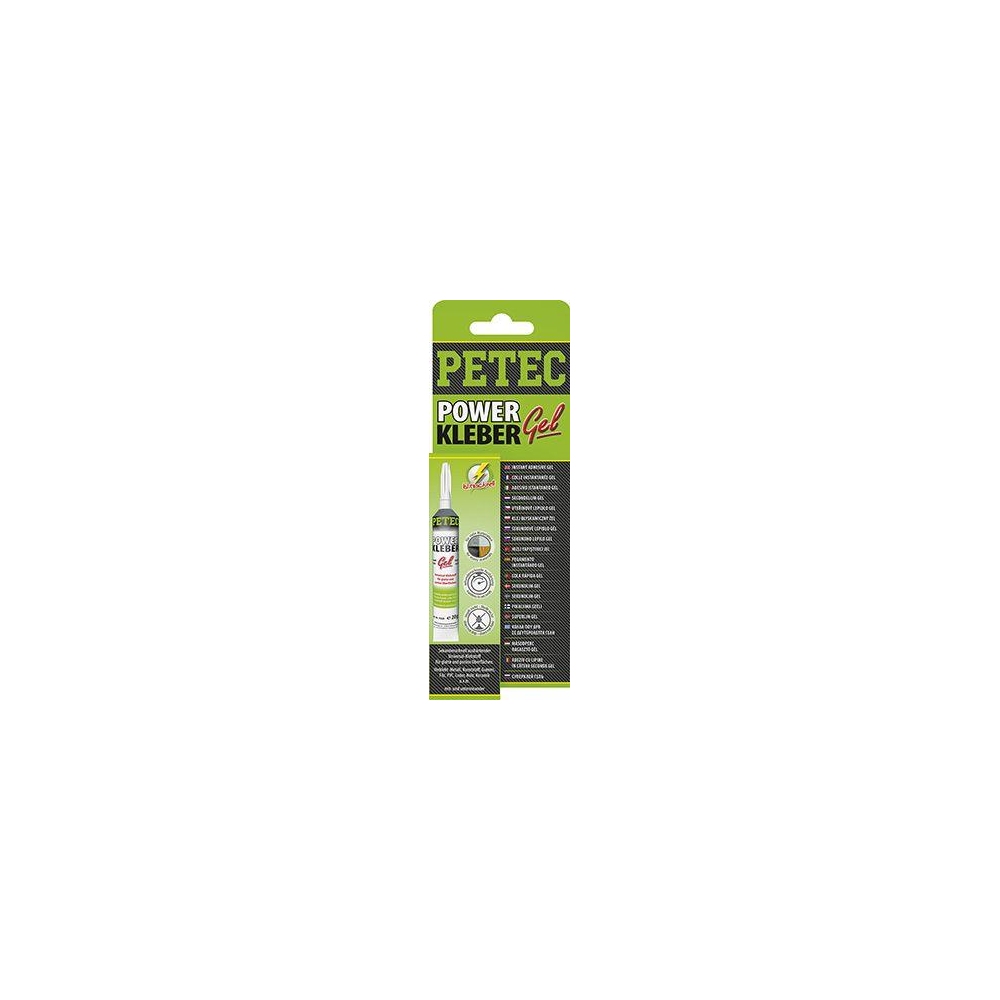 Sekundenkleber PETEC 93720 POWER KLEBER GEL