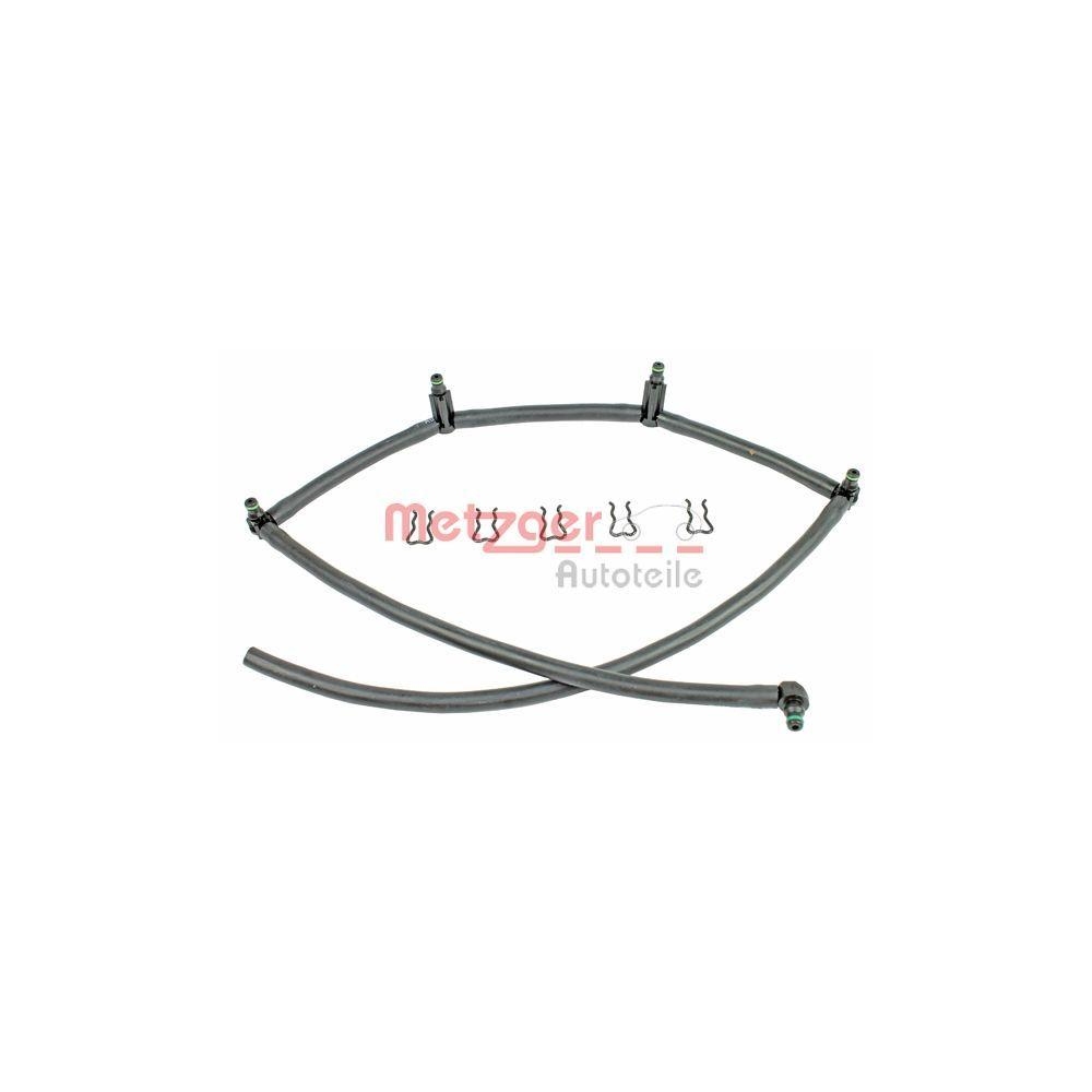 Schlauch, Leckkraftstoff METZGER 0840037 für NISSAN OPEL RENAULT VAUXHALL