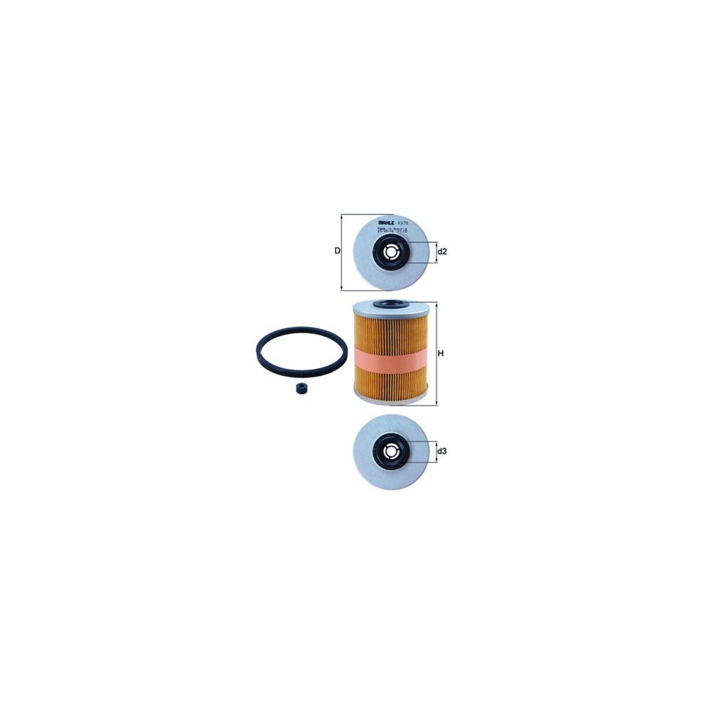 Kraftstofffilter KNECHT KX 78D für GMC OPEL SAAB CHEVROLET