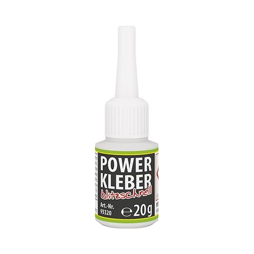 Klebstoff, Kunststoffreparatur PETEC 93320 POWER KLEBER blitzschnell