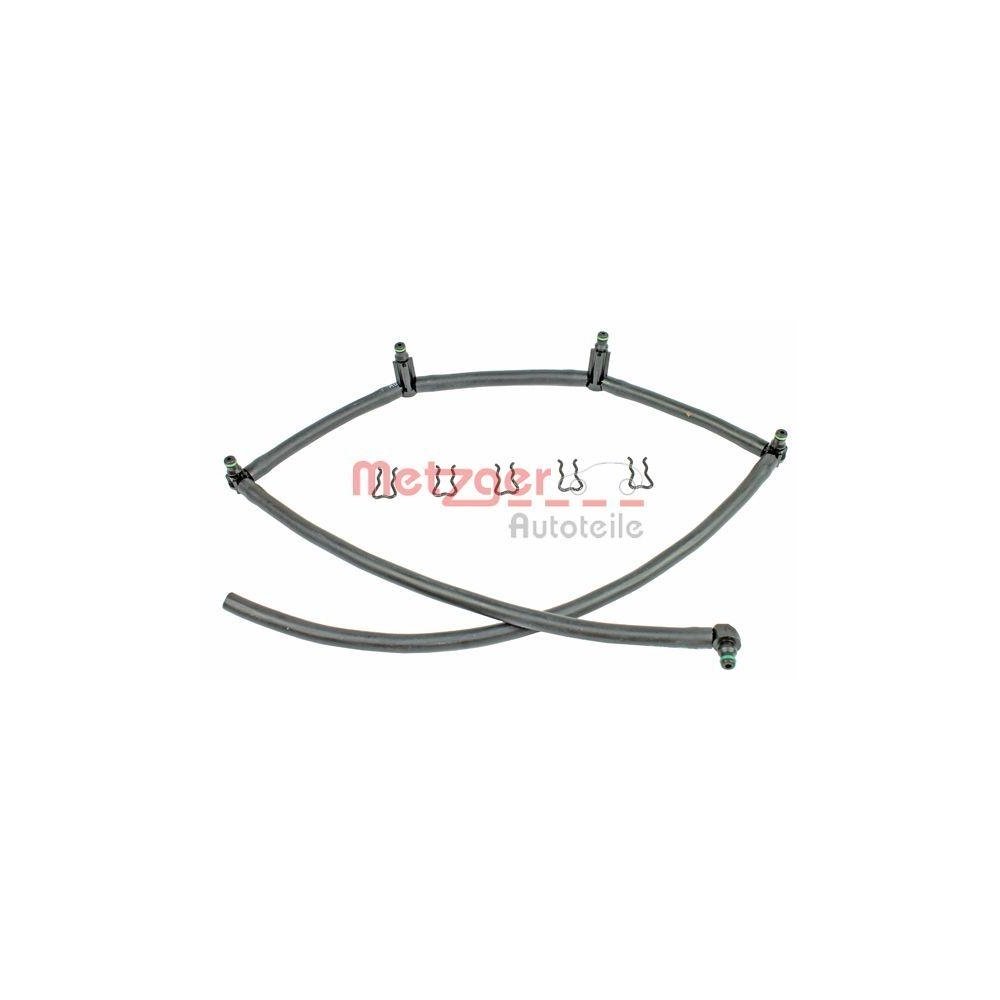 Schlauch, Leckkraftstoff METZGER 0840037 f&uuml;r NISSAN OPEL RENAULT VAUXHALL