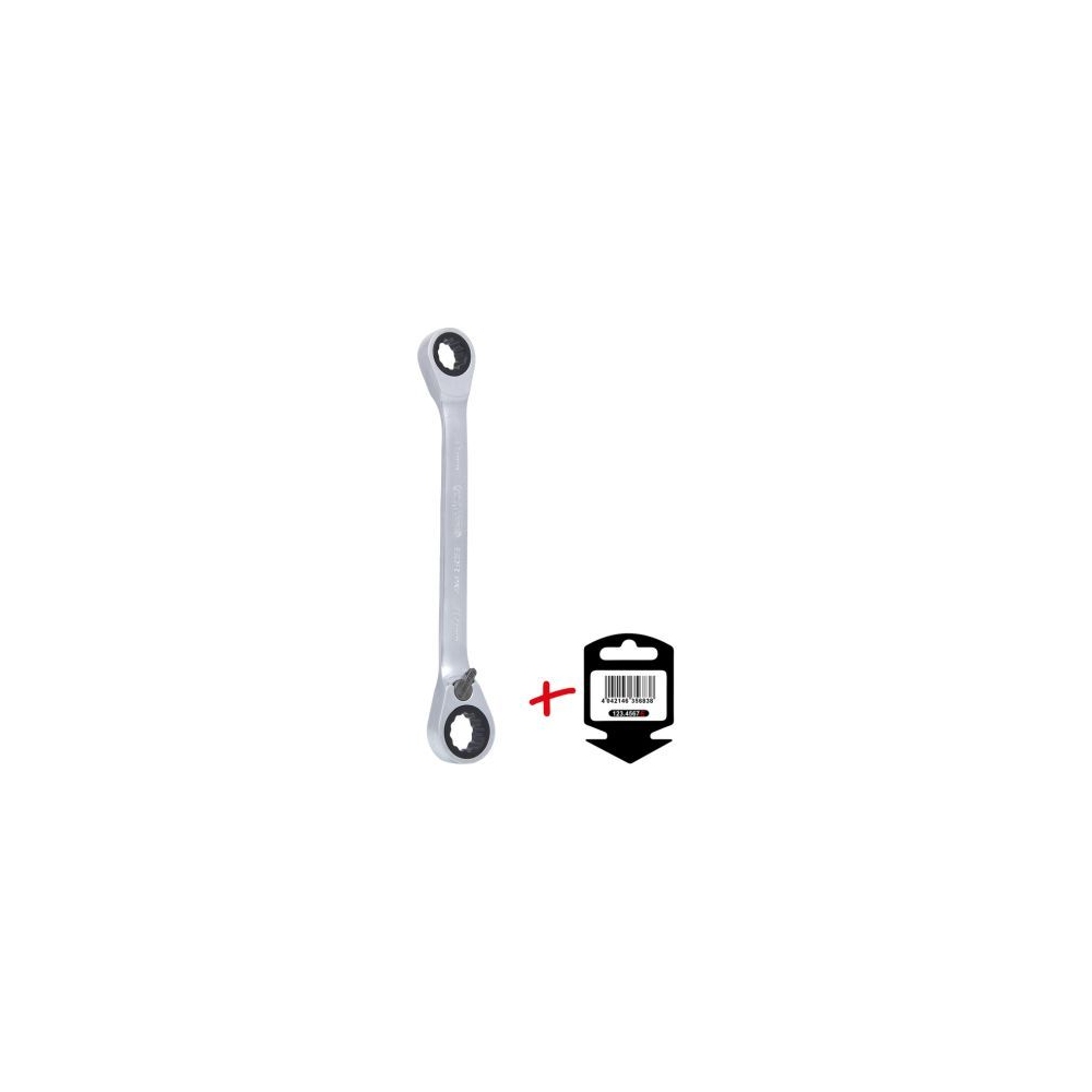 Ratschen-Doppelringschlüssel KS TOOLS 503.4572-E für