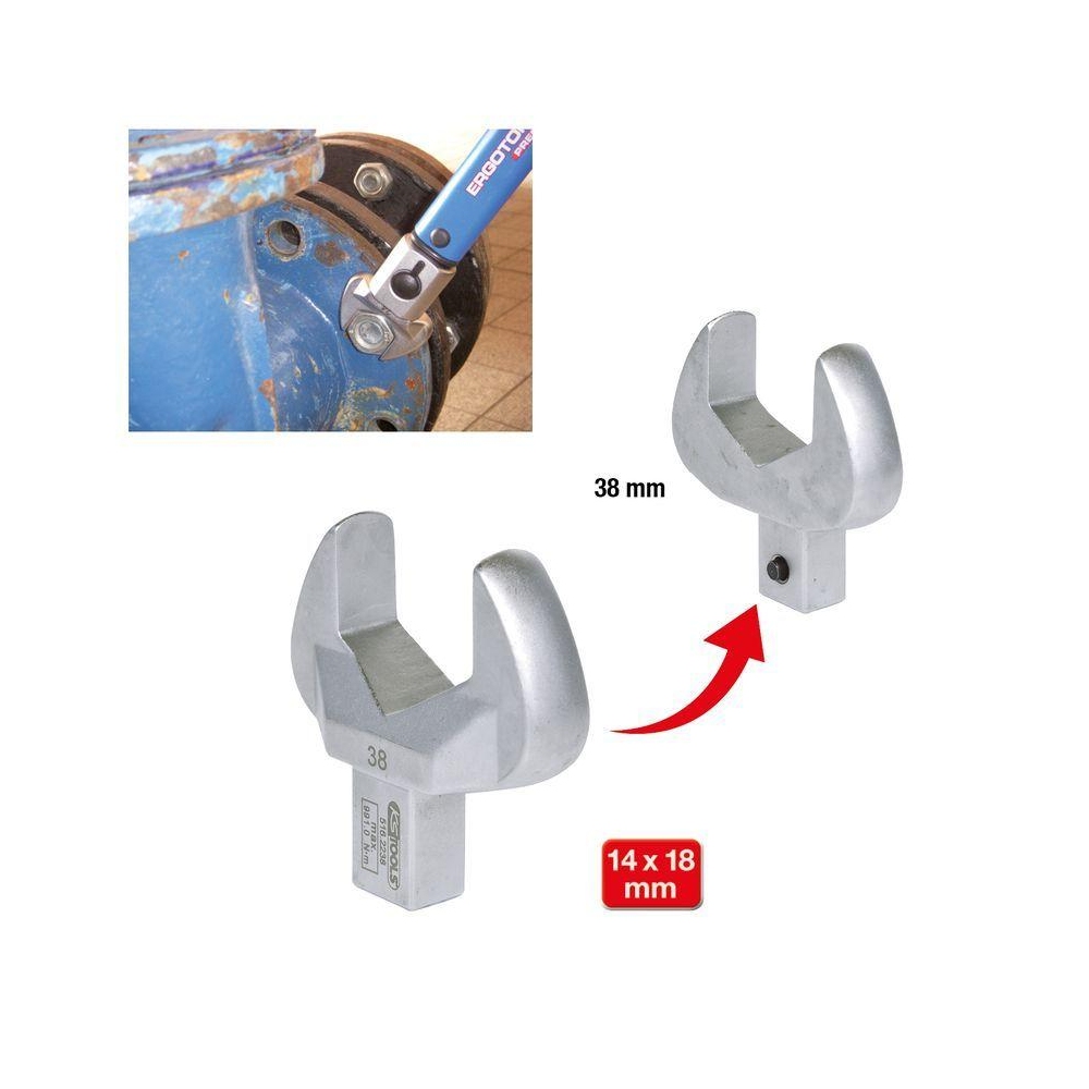 Einsteck-Gabelschlüssel, Drehmomentschlüssel KS TOOLS 516.2238 für