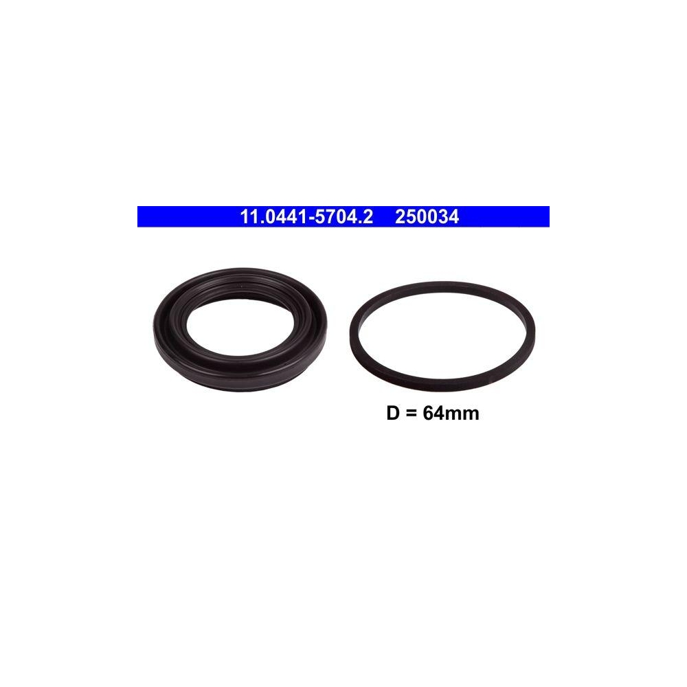 Dichtungssatz, Bremssattel ATE 11.0441-5704.2 für FORD OPEL SAAB SEAT SKODA VAG