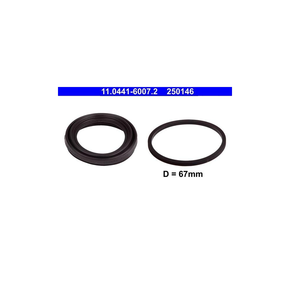 Dichtungssatz, Bremssattel ATE 11.0441-6007.2 für BMW FORD JAGUAR MERCEDES-BENZ