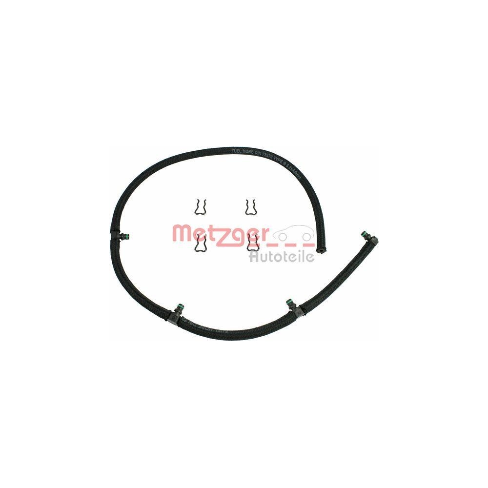 Schlauch, Leckkraftstoff METZGER 0840057 für CHRYSLER DODGE JEEP