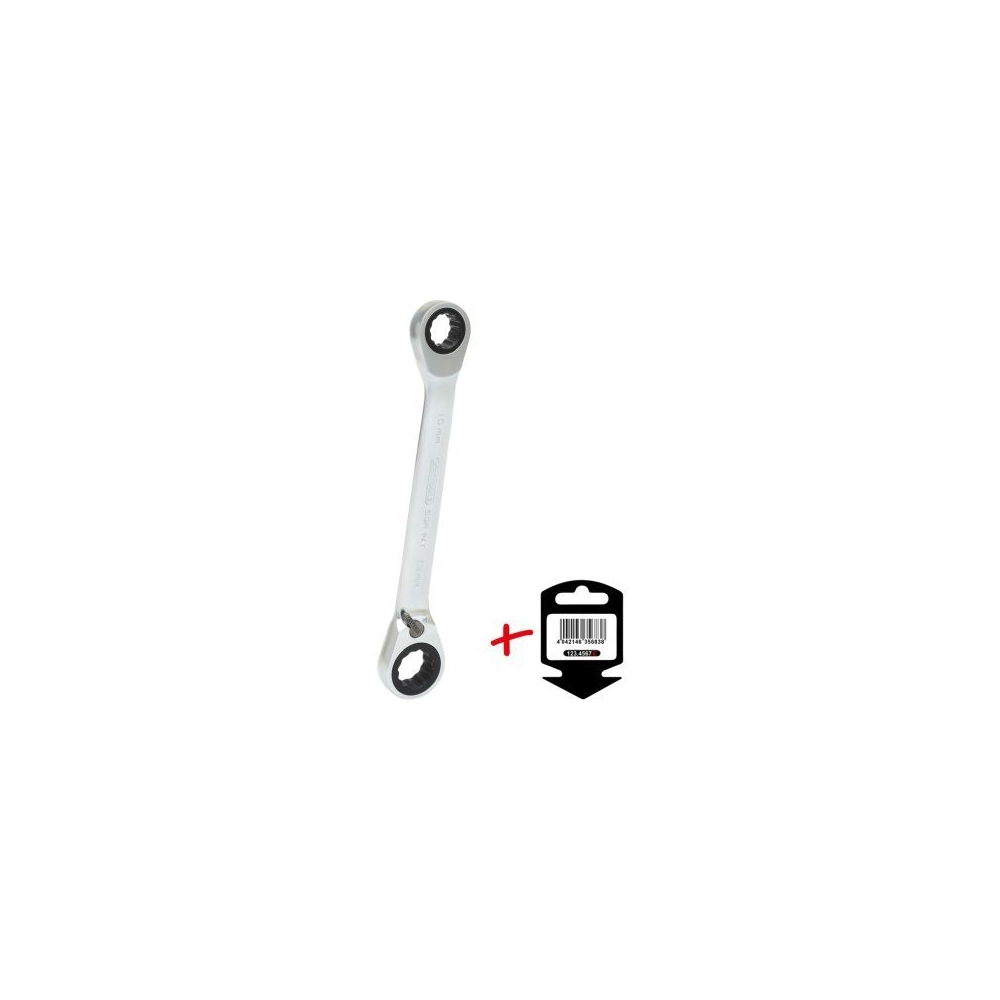 Ratschen-Doppelringschlüssel KS TOOLS 503.4574-E für