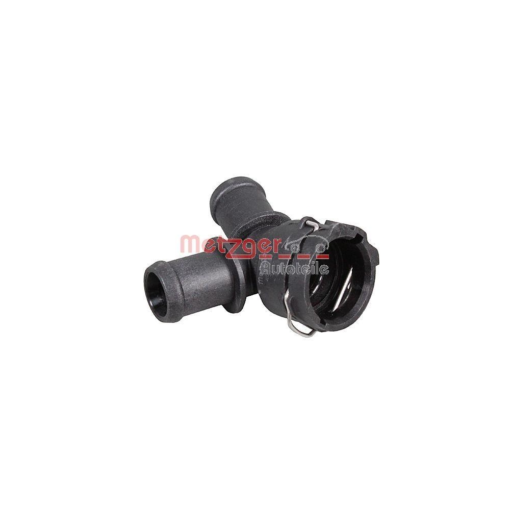 Kühlmittelflansch METZGER 4010386 für AUDI SEAT SKODA VW, Thermostat