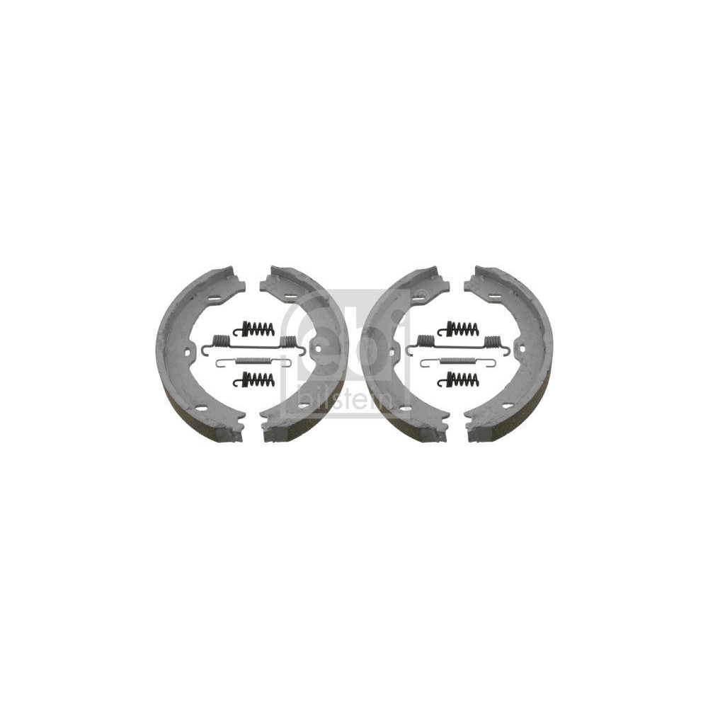 Febi Bilstein 23195 Bremsbackensatz für Feststellbremse, mit Anbaumaterial , 1 Stück